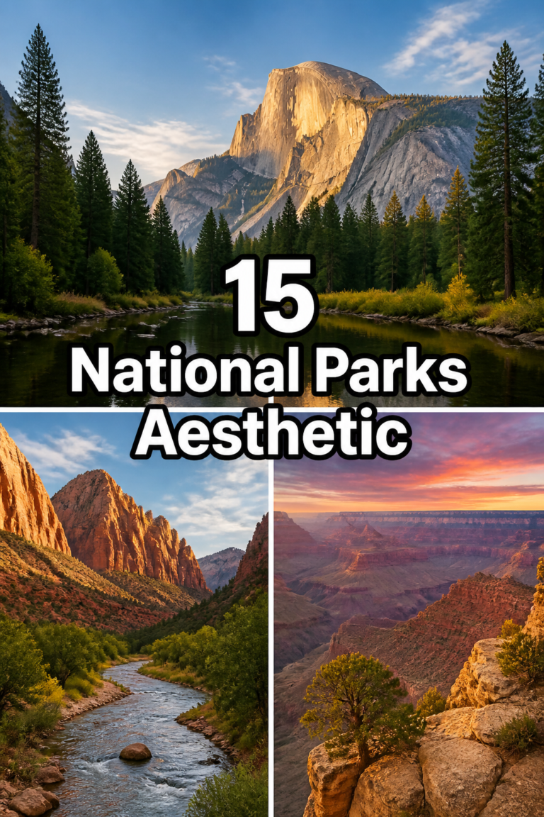 🏞️ 15 National Parks Aesthetic