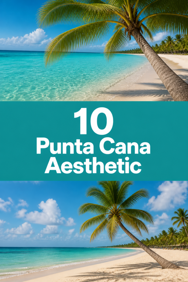 🌴 10 Punta Cana Aesthetic