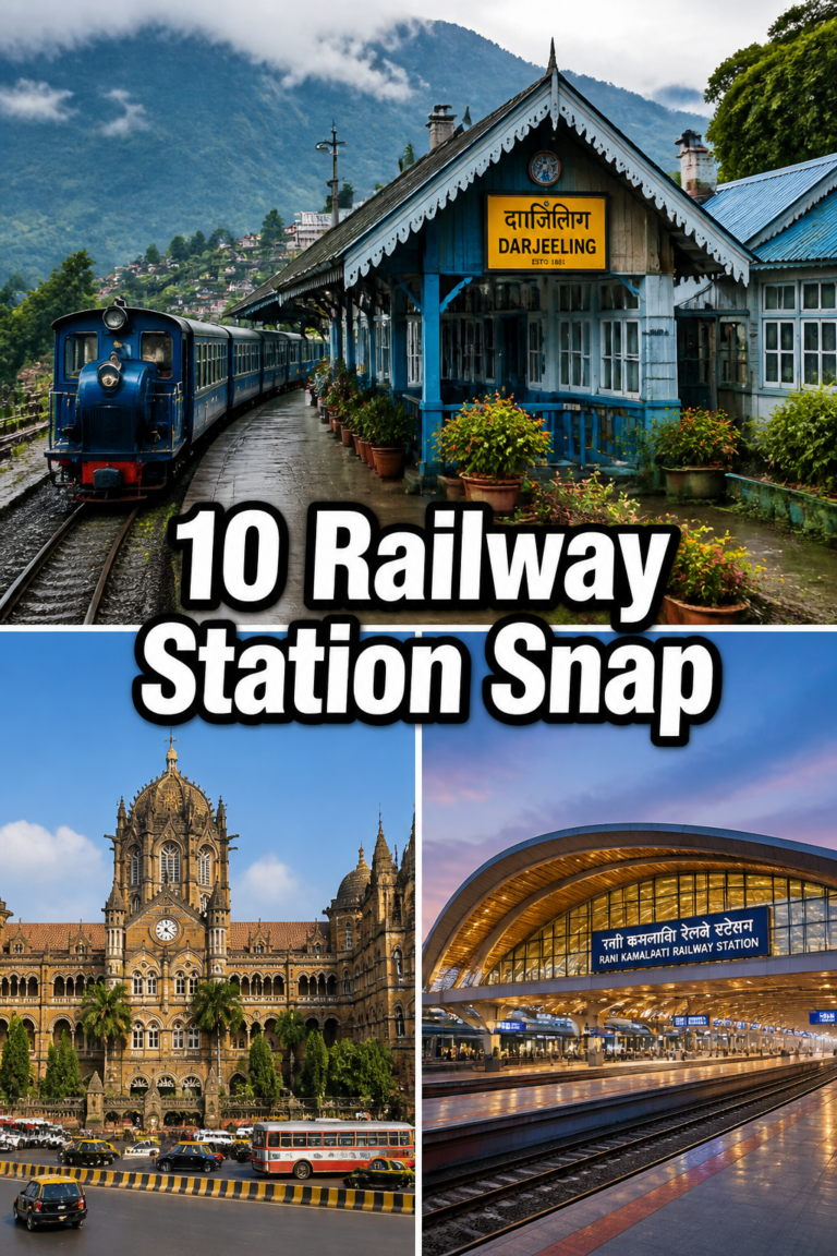 🚂 10 Railway Station Snap
