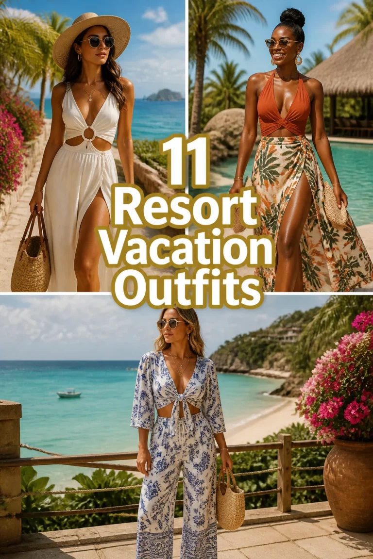 🌴 11 Resort Vacation Outfits