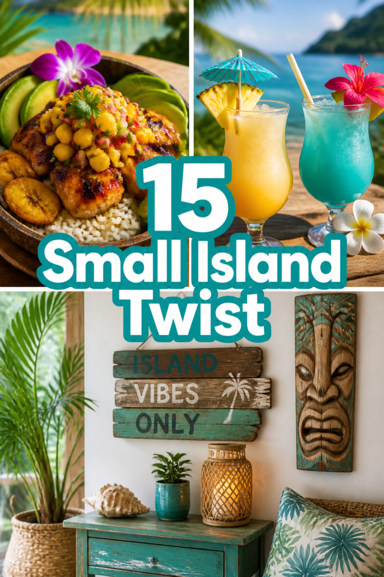 🌴 15 Small Island Twist
