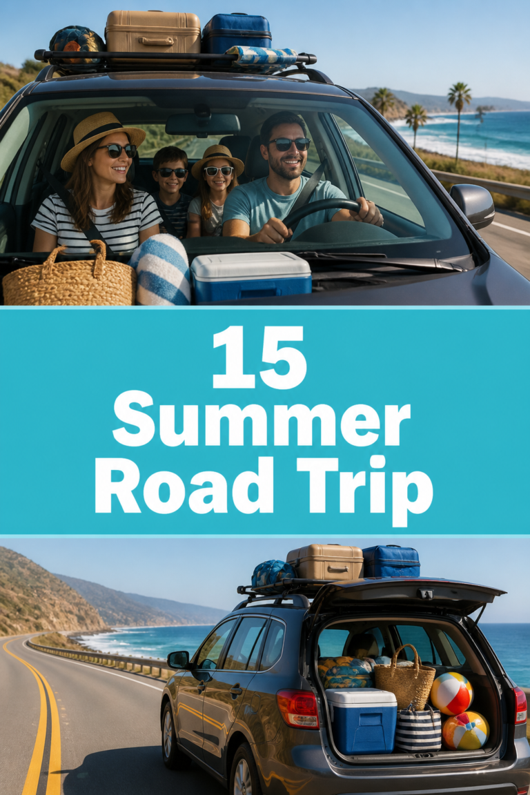 🚗 15 Summer Road Trip