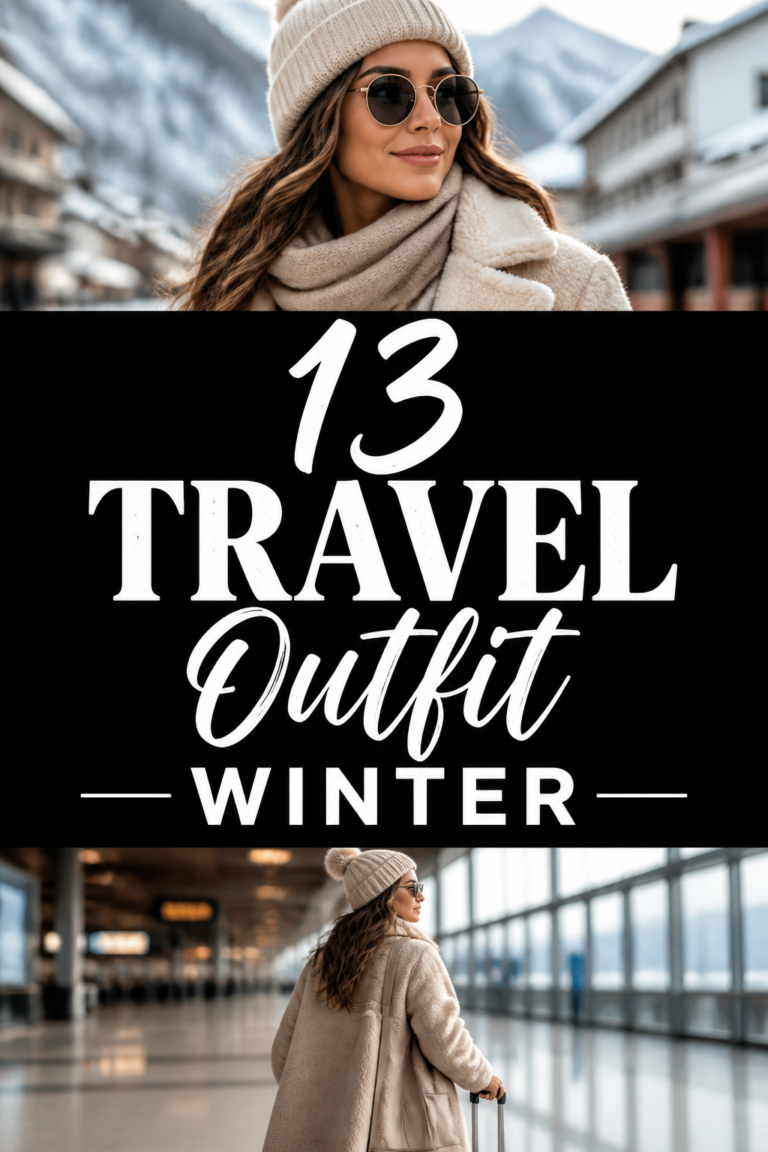 ❄️ 13 Travel Outfit Winter