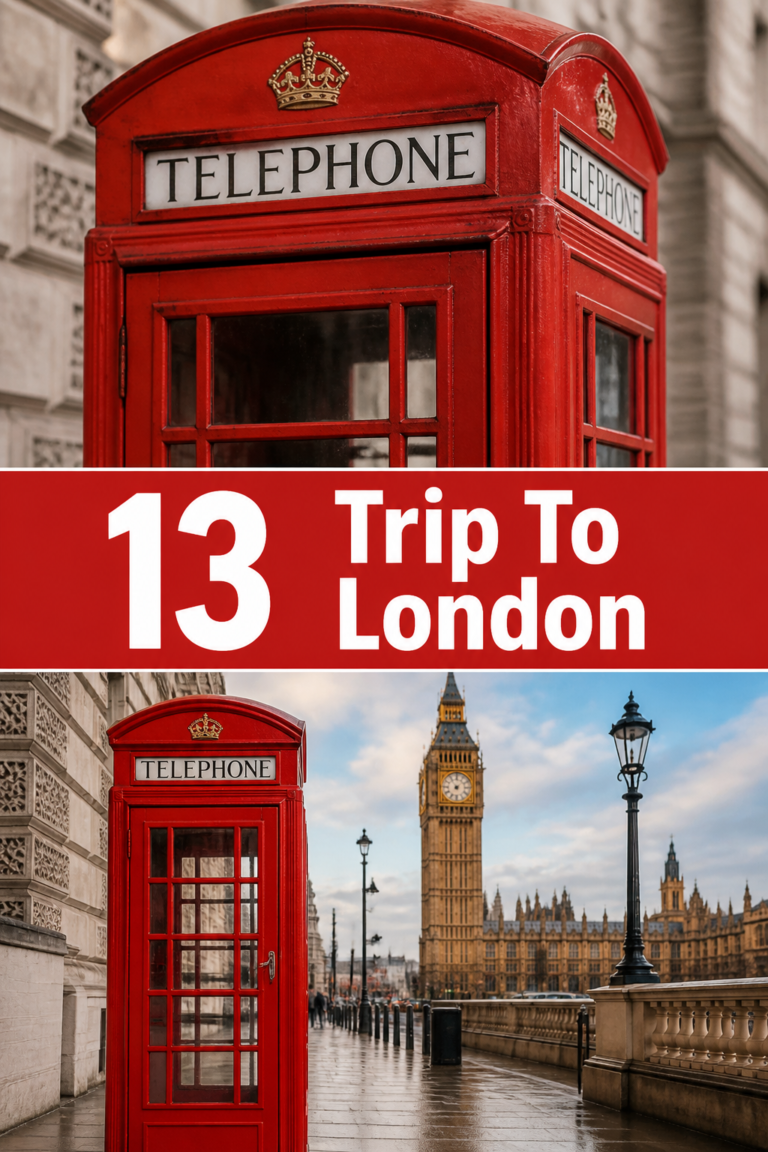 🇬🇧 13 Trip To London