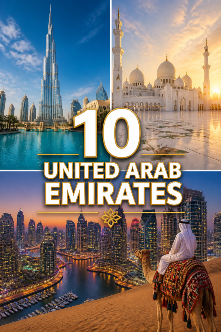 🏙 10 United Arab Emirates