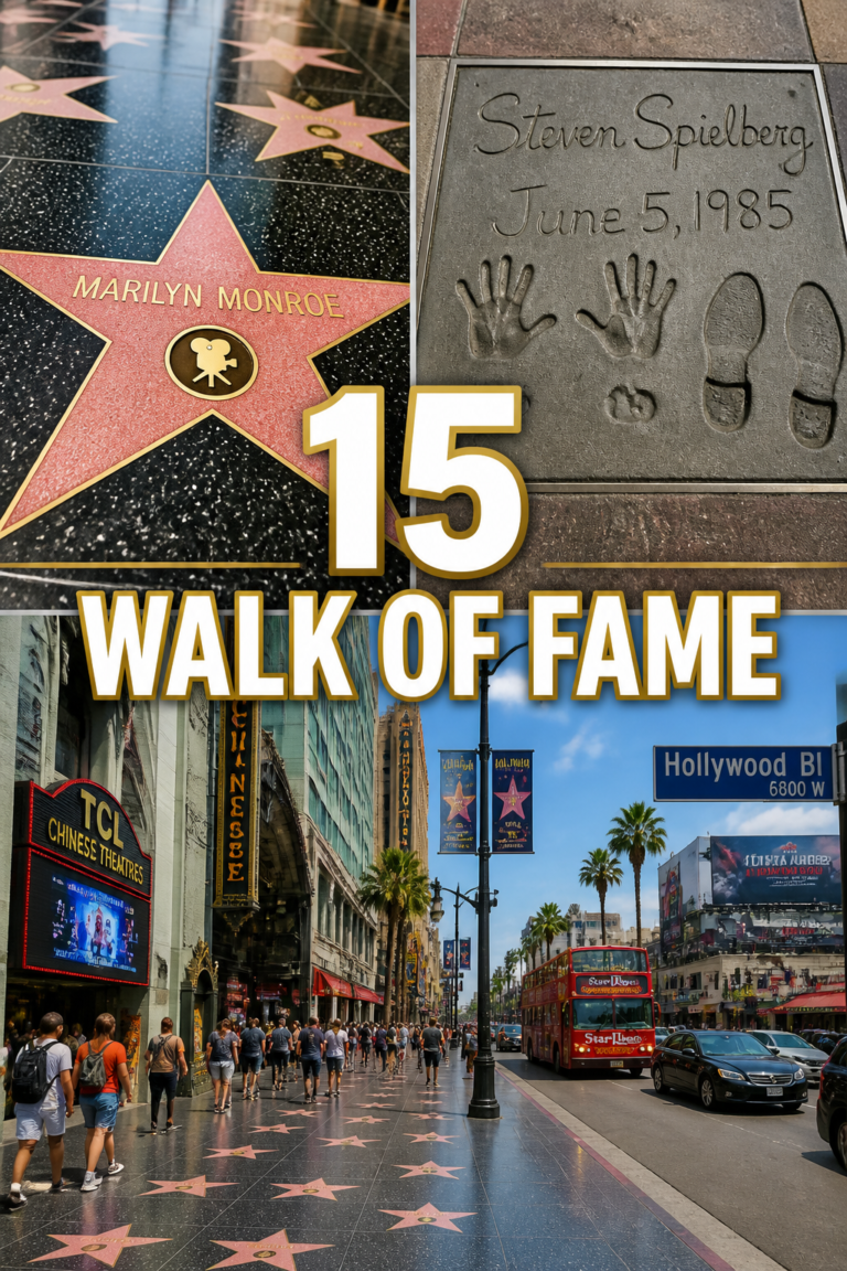 ⭐ 15 Walk Of Fame