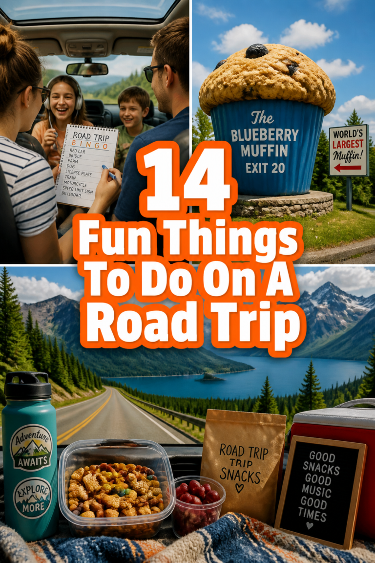 🚗 14 Fun Things To Do On A Road Trip