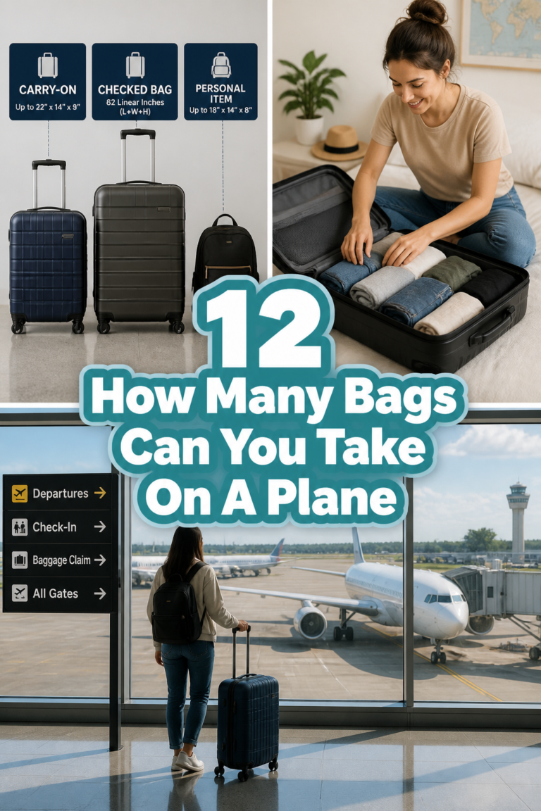 🧳 12 How Many Bags Can You Take On A Plane