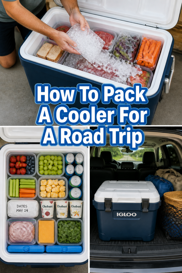 🚗 How To Pack A Cooler For A Road Trip