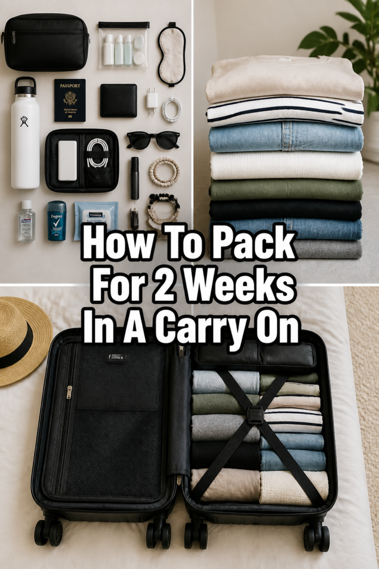 🧳 How To Pack For 2 Weeks In A Carry On