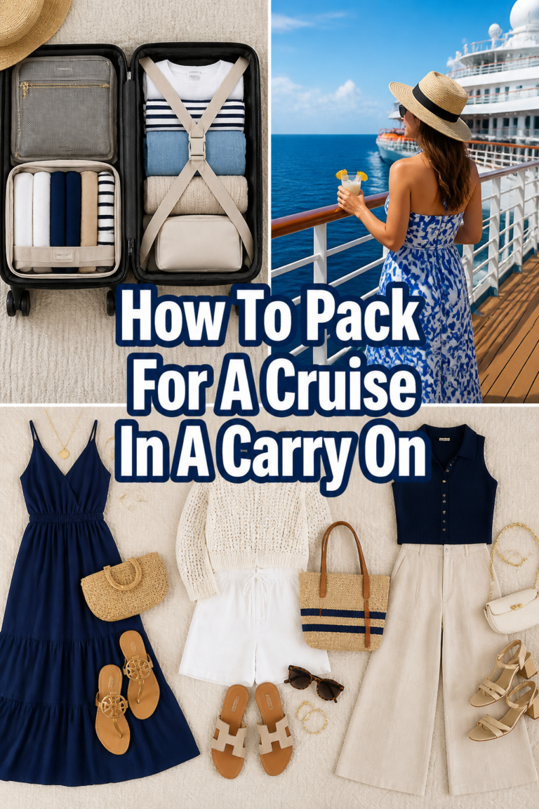 🚢 How To Pack For A Cruise In A Carry On