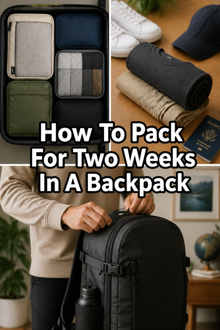 🎒 How To Pack For Two Weeks In A Backpack