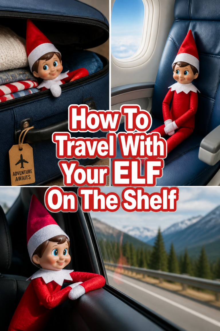✈️ How To Travel With Your ELF On The Shelf