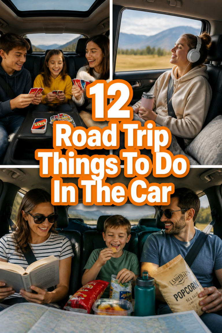 🚗 12 Road Trip Things To Do In The Car