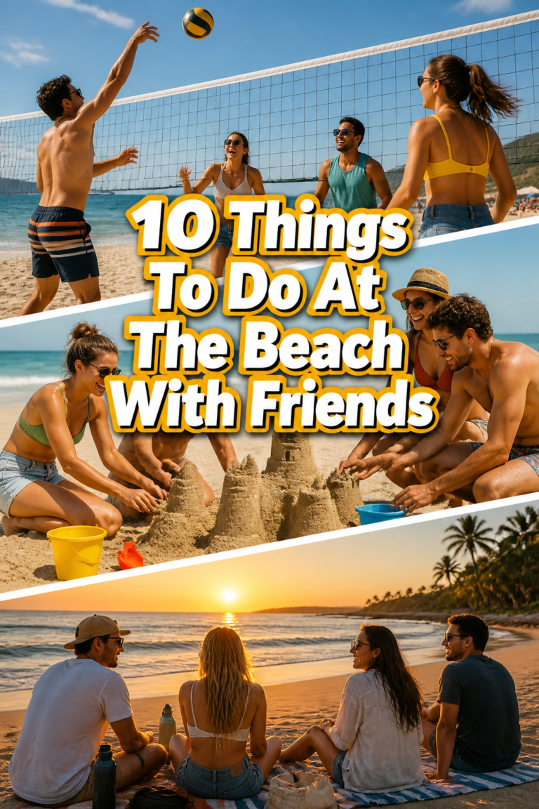 🌄 10 Things To Do At The Beach With Friends