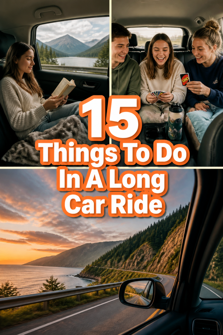 🚗 15 Things To Do In A Long Car Ride
