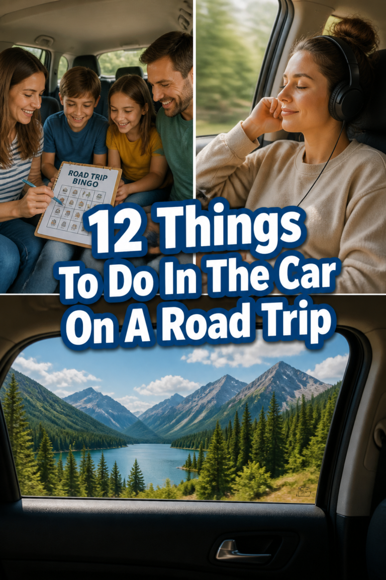 🚗 12 Things To Do In The Car On A Road Trip