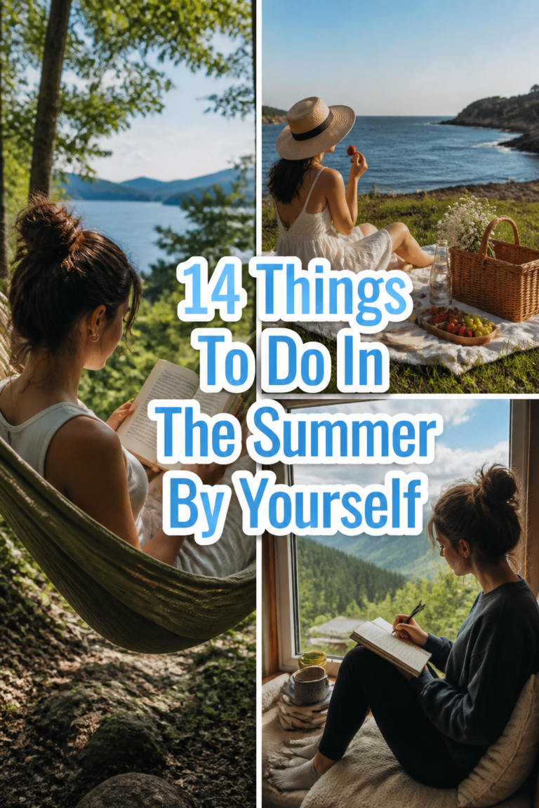 ☀️ 14 Things To Do In The Summer By Yourself