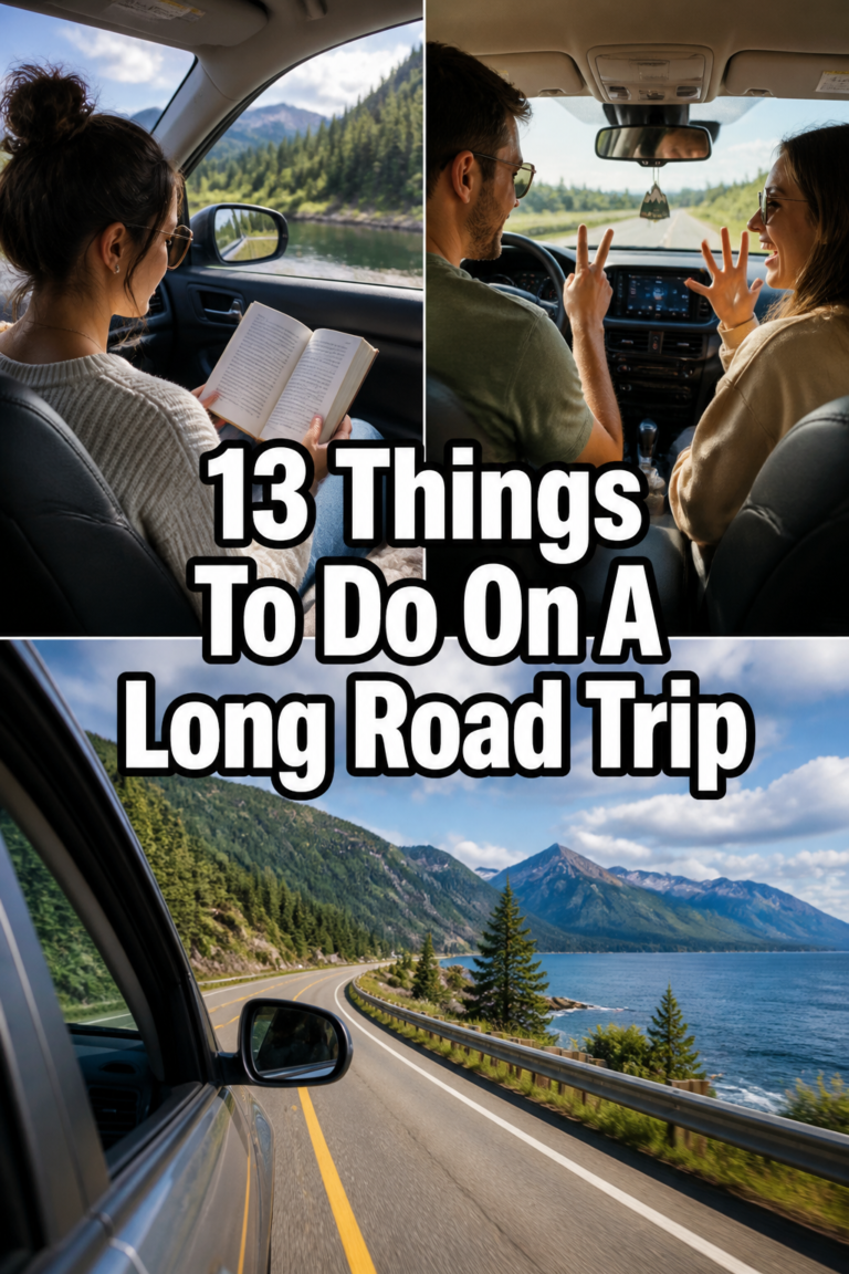 🚗 13 Things To Do On A Long Road Trip
