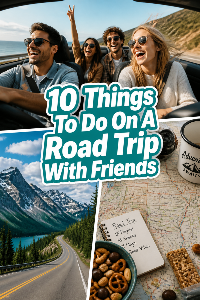 🚗 10 Things To Do On A Road Trip With Friends