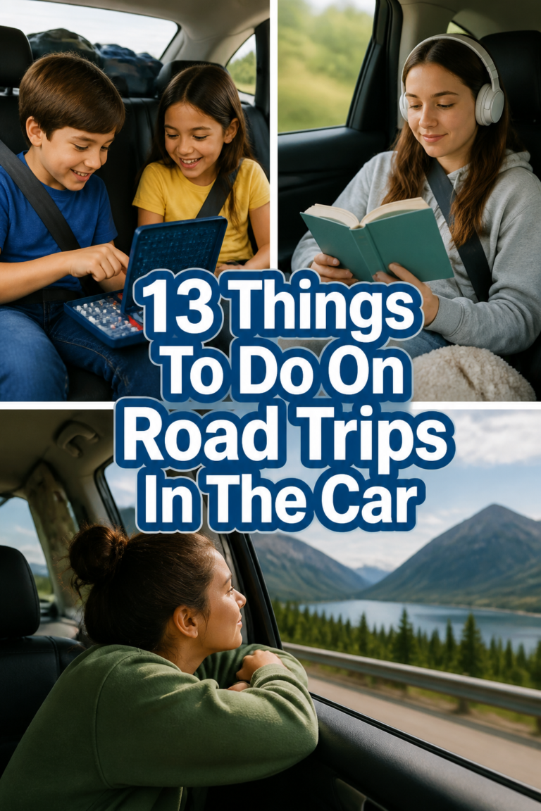 🚗 13 Things To Do On Road Trips In The Car