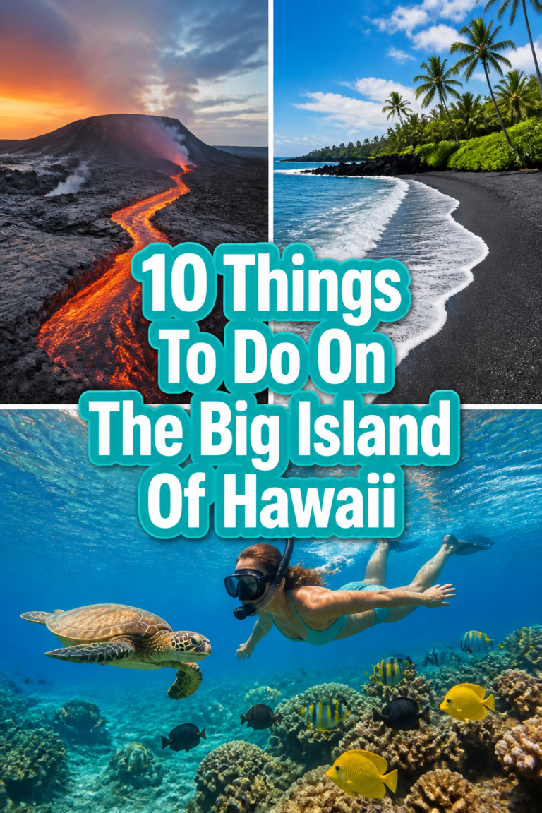 🌴 10 Things To Do On The Big Island Of Hawaii