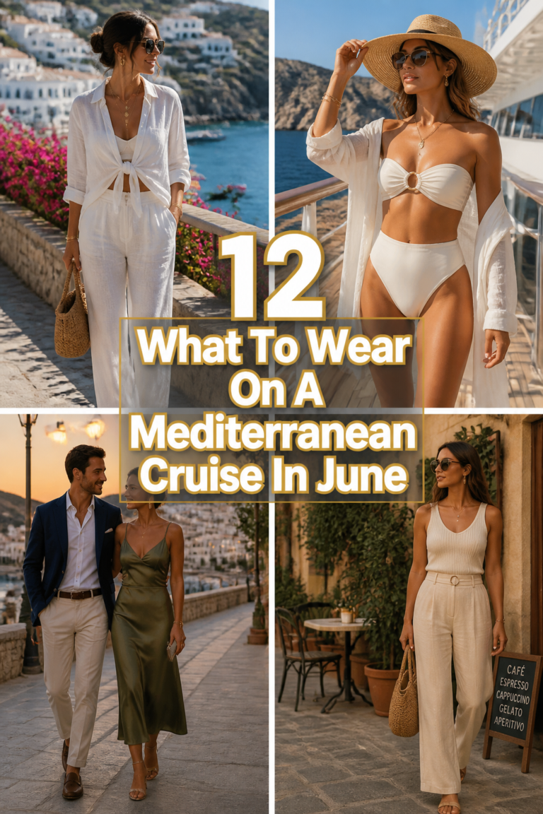 ☀️ 12 What To Wear On A Mediterranean Cruise In June