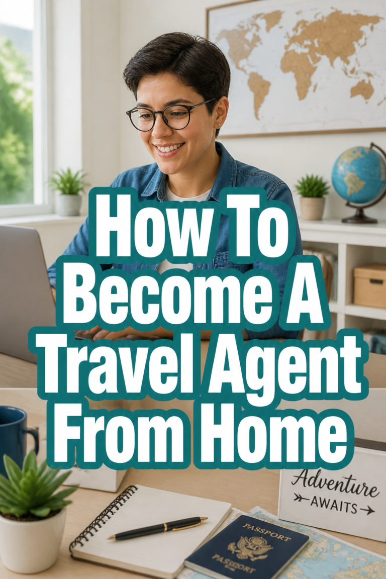 ✈️ How To Become A Travel Agent From Home