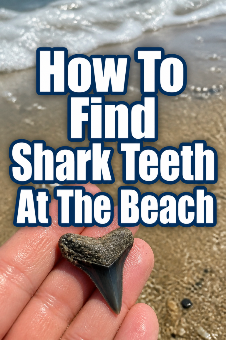 🦈 How To Find Shark Teeth At The Beach
