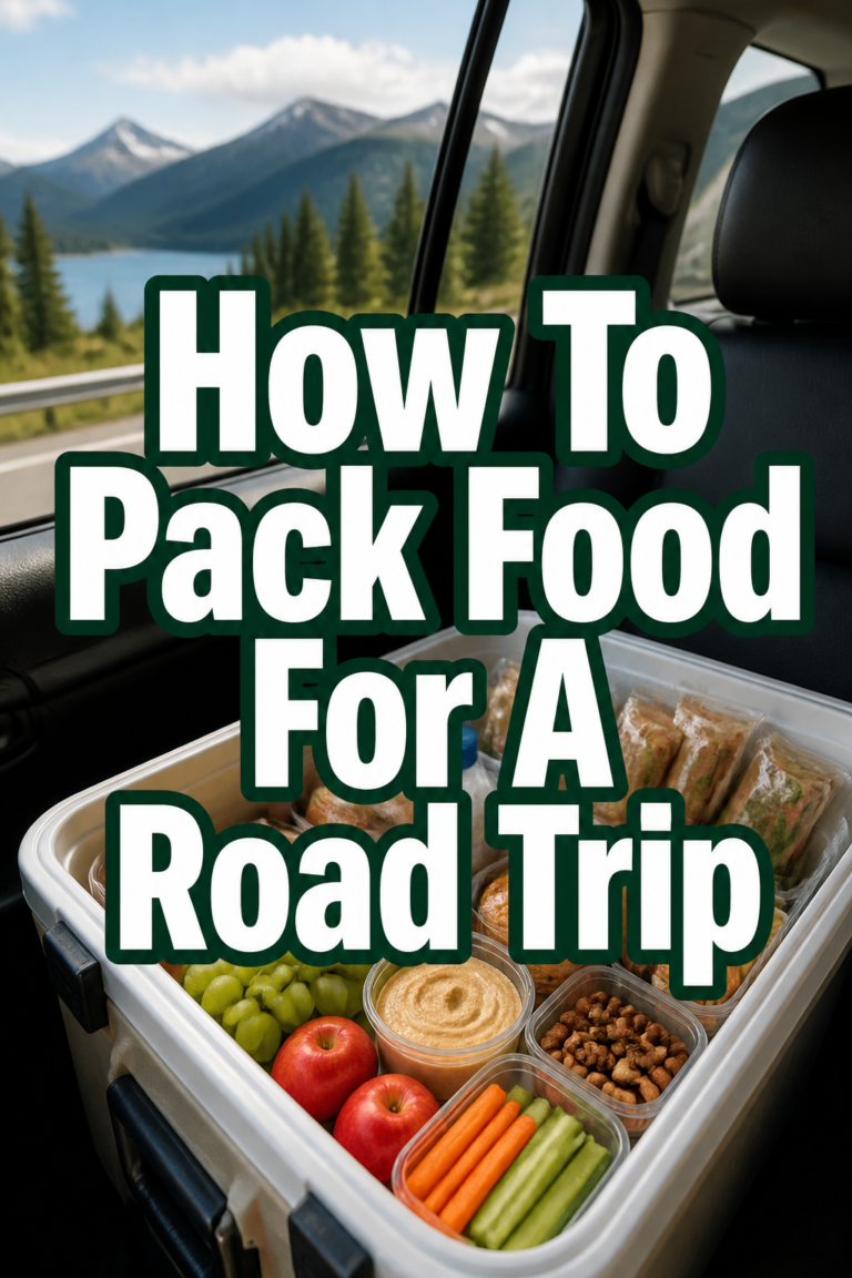 🚗 How To Pack Food For A Road Trip
