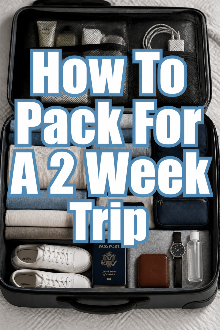 ✈️ How To Pack For A 2 Week Trip