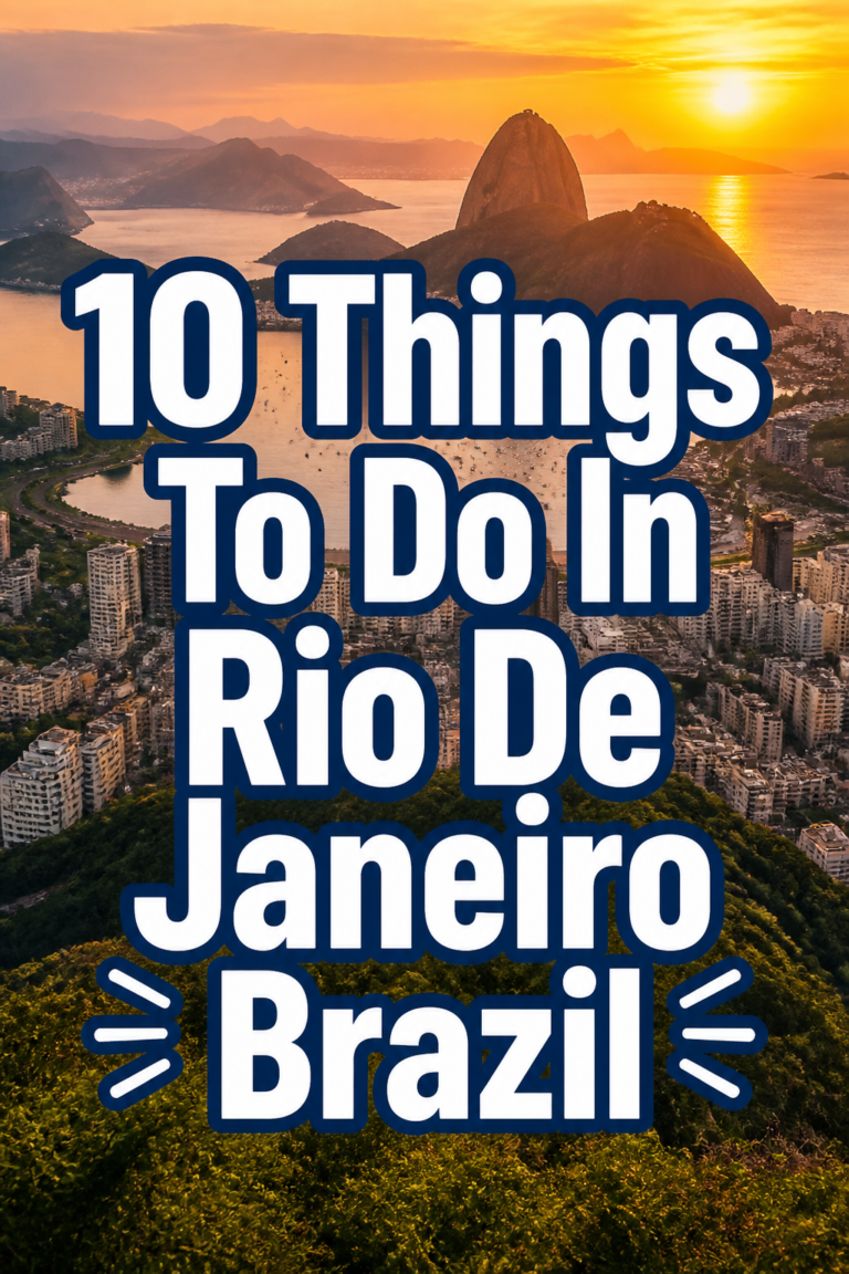 🌴 10 Things To Do In Rio De Janeiro Brazil