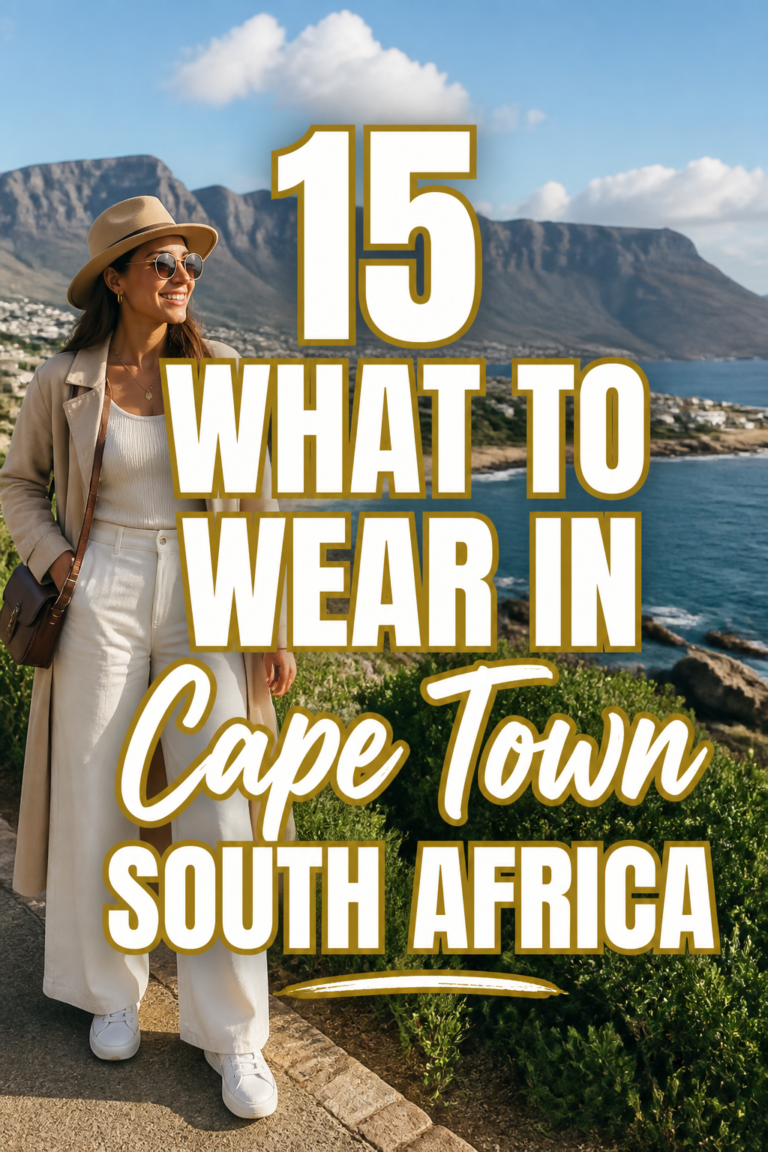 ✈️ 15 What To Wear In Cape Town South Africa