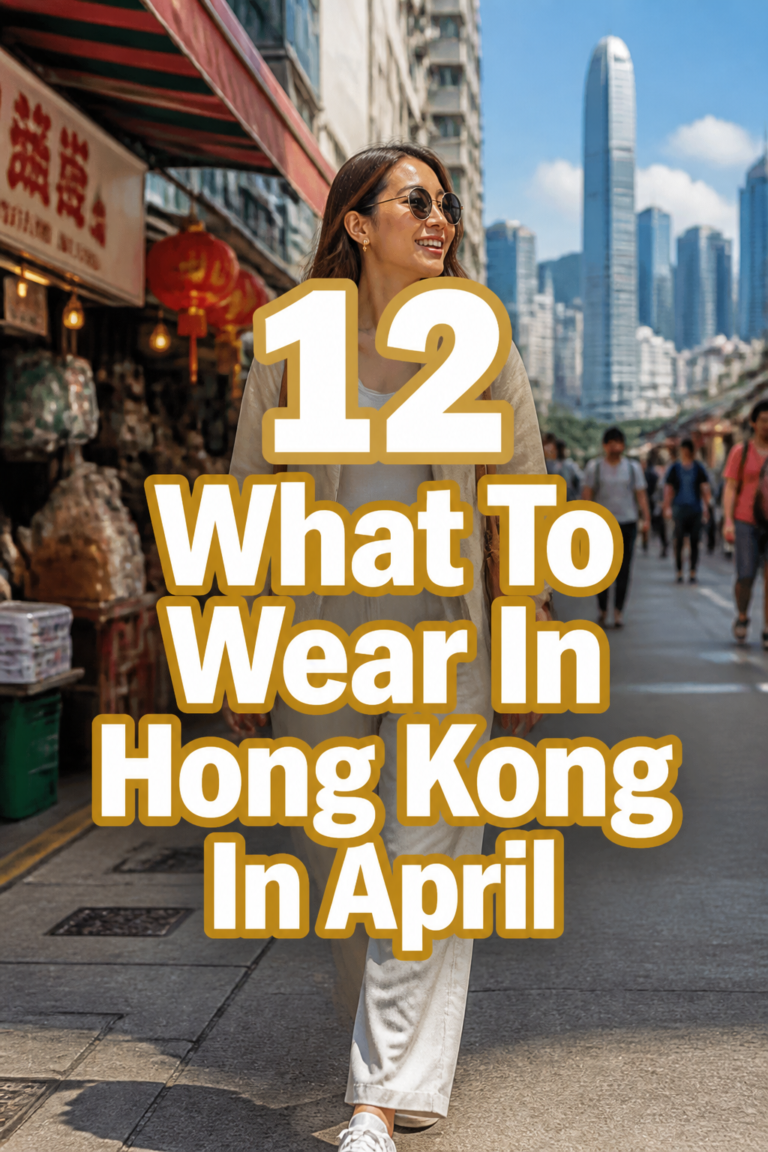 ☀️ 12 What To Wear In Hong Kong In April