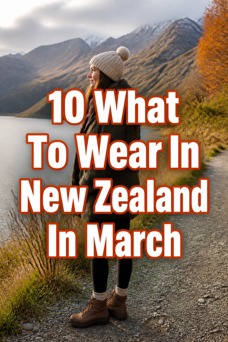 🗺️ 10 What To Wear In New Zealand In March