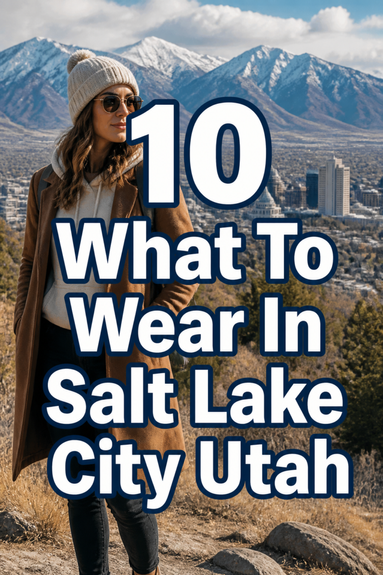 ⛰️ 10 What To Wear In Salt Lake City Utah
