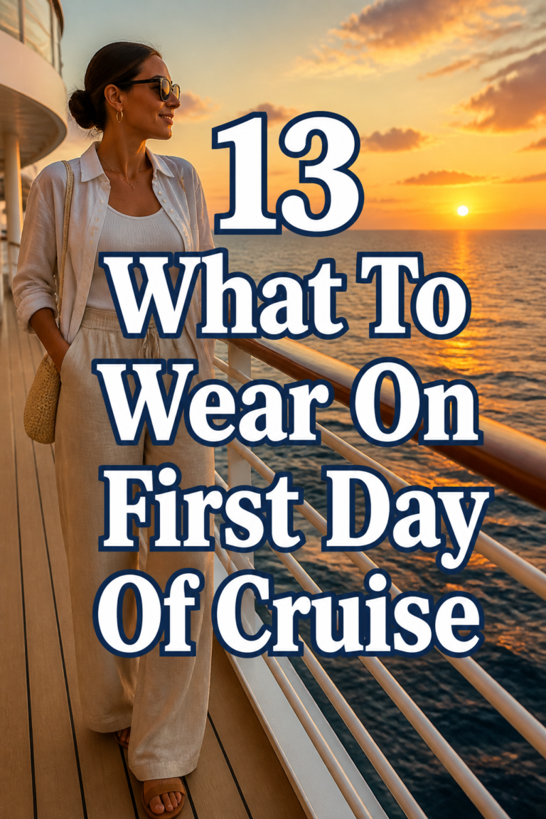 🚢 13 What To Wear On First Day Of Cruise
