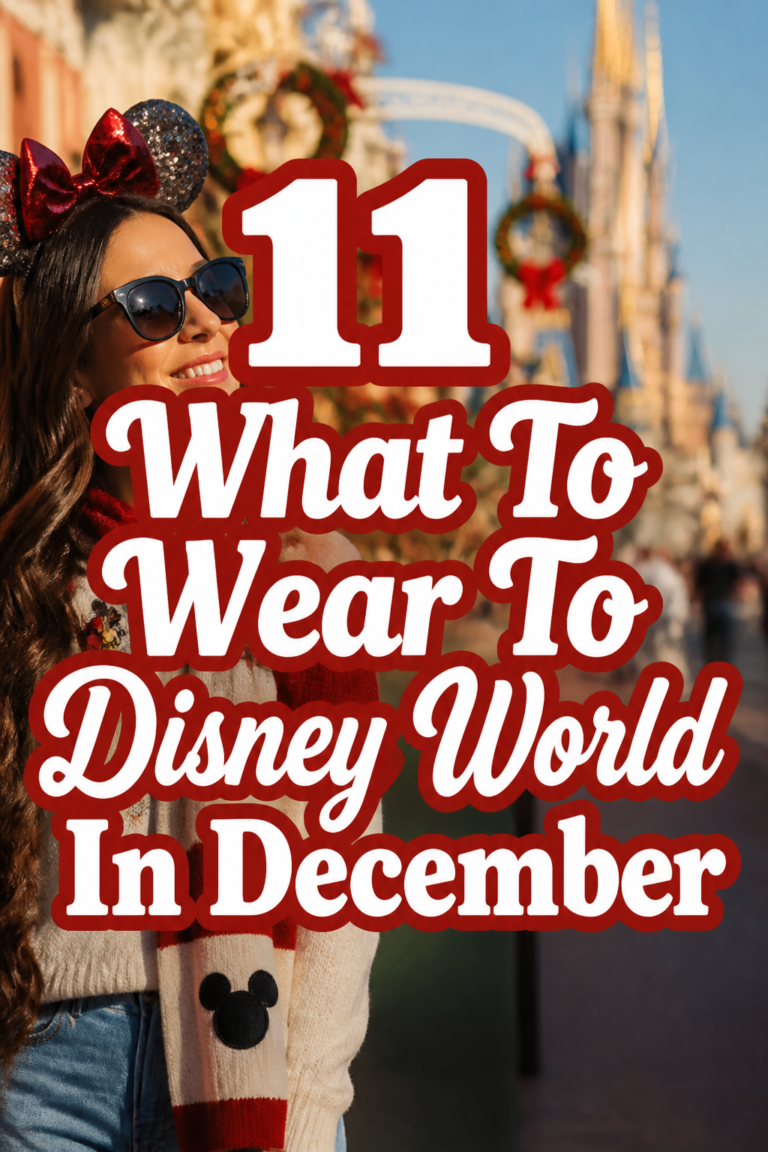 🎄 11 What To Wear To Disney World In December