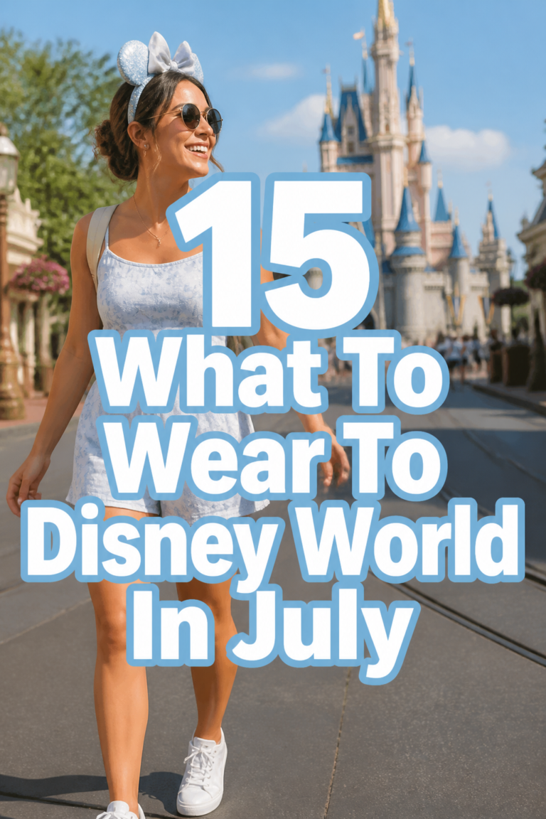☀️ 15 What To Wear To Disney World In July