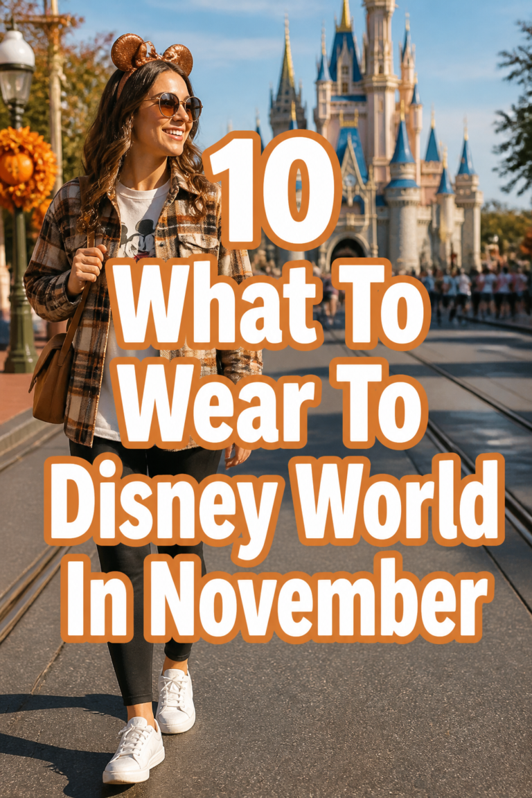 ☀️ 10 What To Wear To Disney World In November